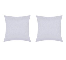 20  x20  White Throw Couch Pillow Covers Modern Home Set Of 2