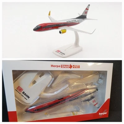 Boeing 737-800 TUIfly "DB Regio" Im Zug zum Flug 1:200 herpa Snap Fit 613958