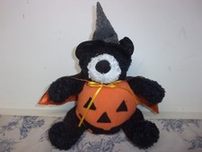 Witch / Pumpkin Halloween Bear