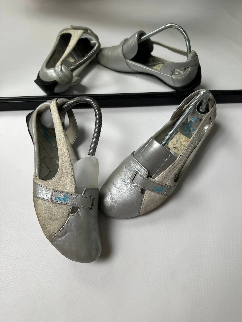 Ballerine da donna vintage Puma taglia US 8 5 (EUR 39 UK 6 CM 25)