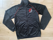 RETRO Carl Banks PORTLAND TRAILBLAZERS Rip City TRACK TOP L 