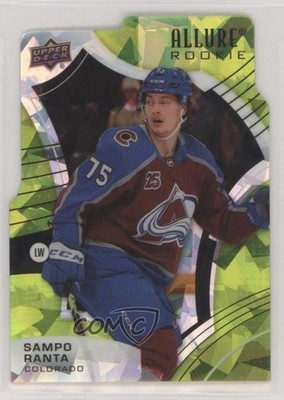 2021 Allure Rookies Green Rainbow Die-Cut 63/99 Sampo Ranta #141 Rookie RC 11gg