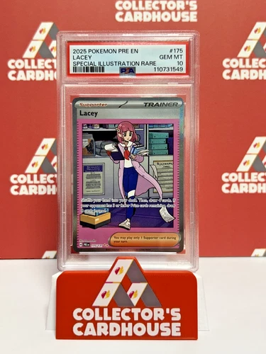 Lacey | 175/131 | PSA 10 | Prismatic Evolutions Illustration Rare | G20