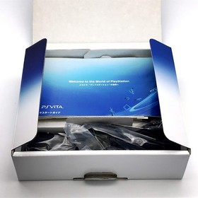 SONY PS Vita PCH-2000 Slim Glacier White Wi-Fi FW:3.74 w/ Charger, Box "Mint"