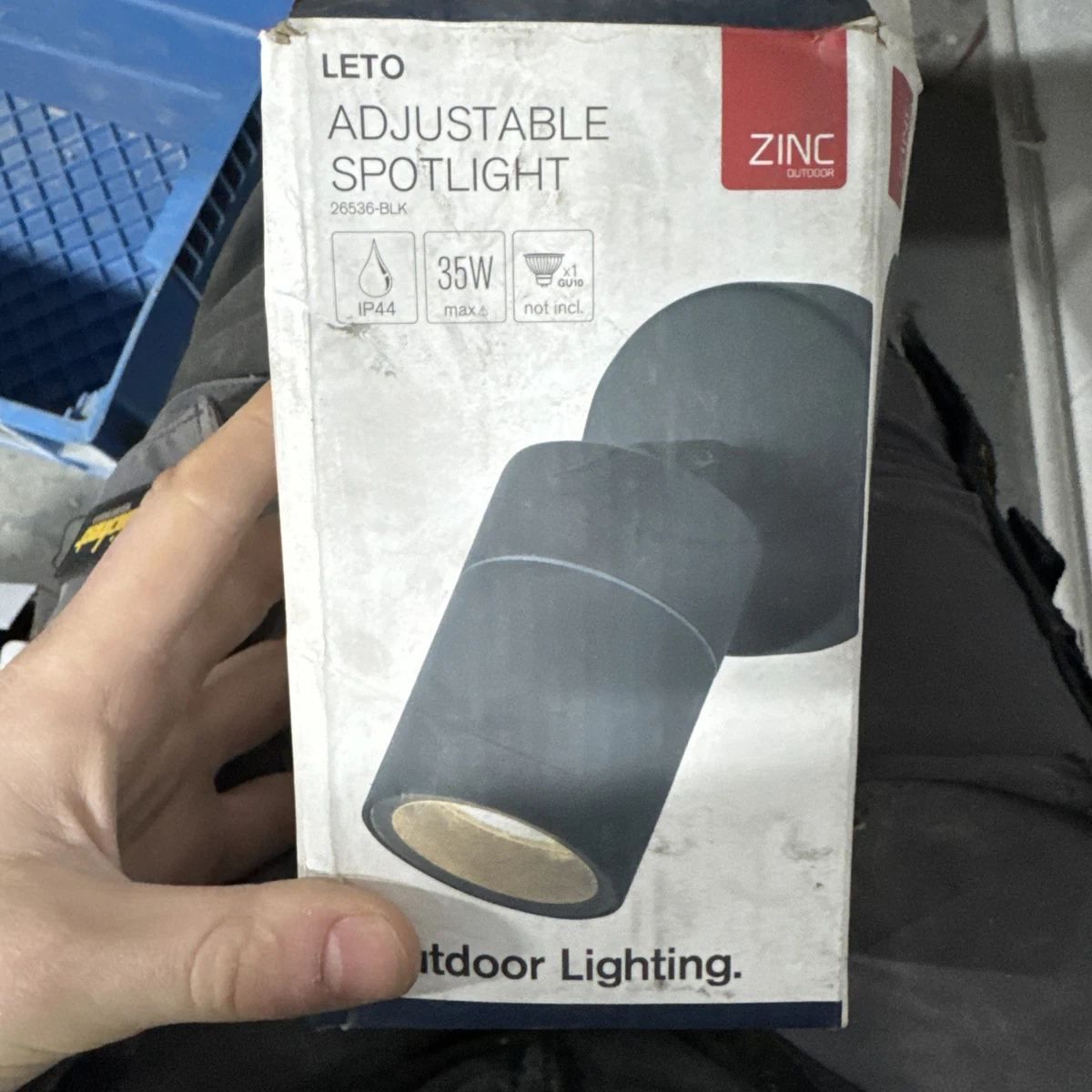 Foco LED Exterior Ajustable Zinc Leto 26536-SST - Acero Inoxidable - Lámpara Pared Jardín