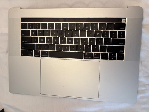 GENUINE MacBook Pro 15 2018 2019 A1990 Top Case (Palmrest) Battery - SILVER