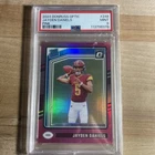 2024 Panini Donruss Optic Rated Rookie Jayden Daniels #248 Pink Prizm (RC) PSA 9