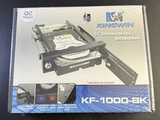 Kingwin KF-1000-BK 3.5" Internal Tray-Less Hot Swap Rack SATA II Compatible VH9