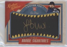 2019 Panini Leather & Lumber 17/25 Jacob Nix #145 Auto 0f0i