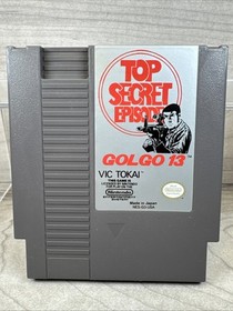 Golgo 13: Top Secret Episode Nintendo Entertainment System NES Complete CIB EUC