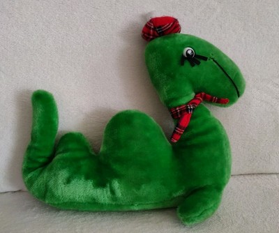 Nessie 1 Plüschtier Loch Ness Monster Ungeheuer Stofftier Schottland Tartan grün