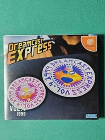SEGA Dreamcast Express Vol.4 Game with Flyer Used Tested Compatible