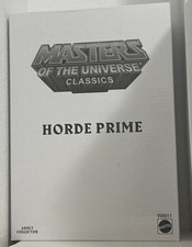 Masters of the Universe Classics HORDE PRIME MOTU He-Man 2012 Mattel NIP w Box