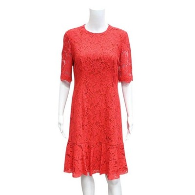 satin dress with lace top Satin Maxi Dress with Lace Trim Slit main image 0