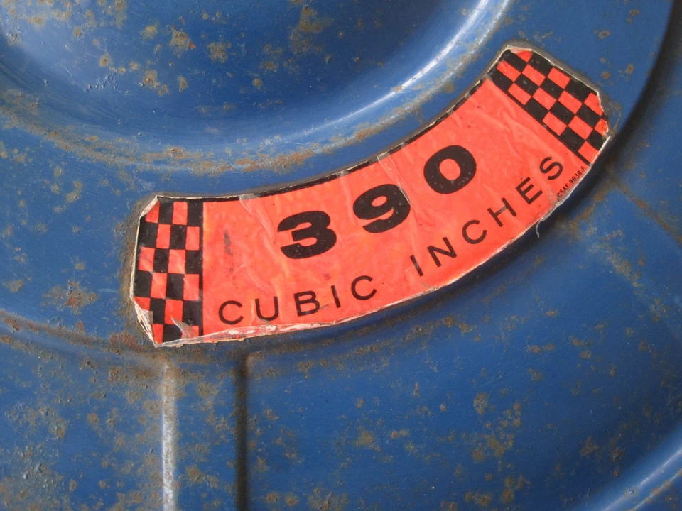 1965 1966 1967 Ford Galaxie Fairlane 352 390 428 big block blue air breather - Image 3 of 4