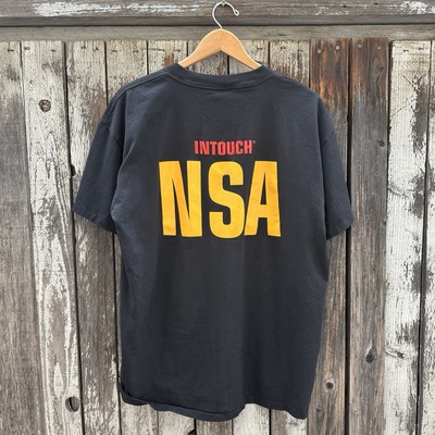 Vintage 90s Intouch NSA Security Software Technology T-Shirt Oneita XL