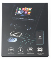 Wireless CarPlay Android Auto Adapter USB Plug-and-Play