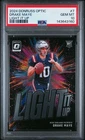 2024 PANINI DONRUSS OPTIC LIGHT IT UP #7 DRAKE MAYE RC PSA 10