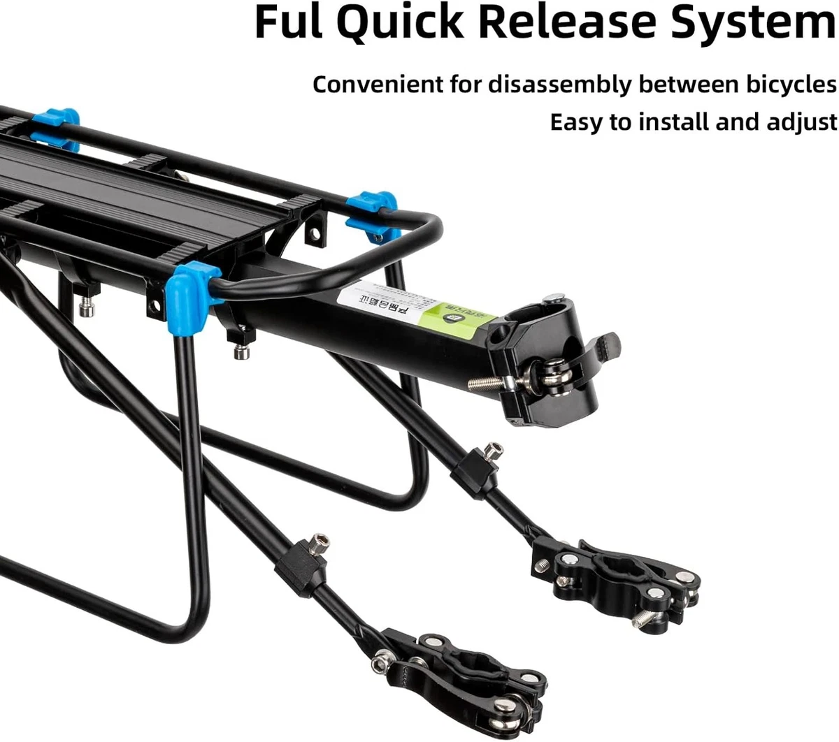 ROCKBROS Bicycle Bike Rear Seat Pannier Rack MTB Luggage Carrier Rack Aluminium