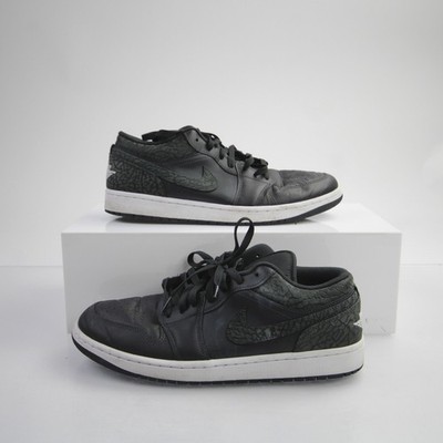  Air Jordan Basketball Shoe Men's Black Used 12