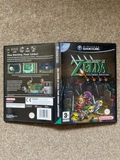 Zelda Four Swords - Nintendo Gamecube - OFFICIAL ARTWORK / INLAY & CASE ONLY
