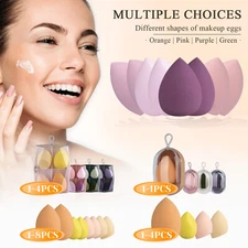 1/4/8PCS 1 Set Value Makeup Foundation Blender Sponge Puff Cosmetic Beauty Eggs