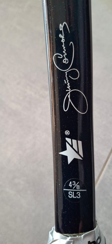 VINTAGE RACCHETTA TENNIS ESTUSA JIMMY CONNORS AERO MAX EPT 4 3/8 SL 3 con fodero - Foto 10 di 20