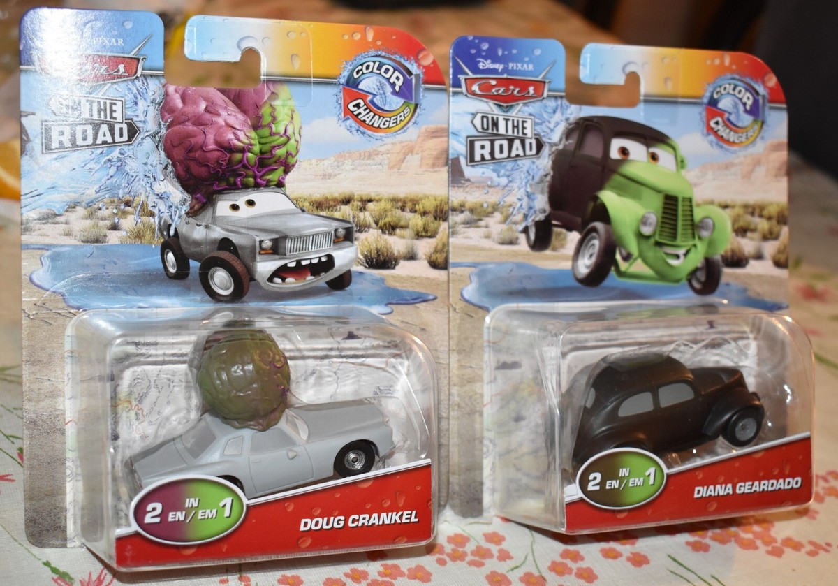 Disney Pixar Cars Color Changers DOUG CRANKEL & DIANA GEARDADO NEW