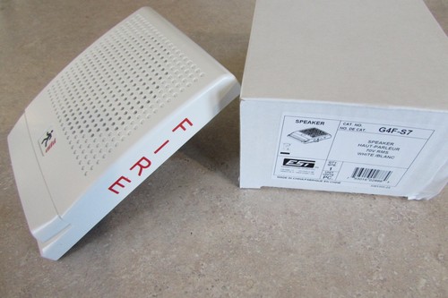 Altavoz alarma contra incendios Edwards EST G4F-S7 GE ADT MG4F-S7 ADTG4F-S7 EG4F-S7 envío gratuito - Imagen 2 de 5