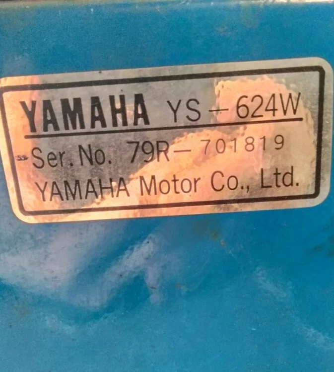 Raro motor Yamaha 6HP bloque largo de YS624W soplador de nieve ¡OBSOLETO! Foto 2 de 4