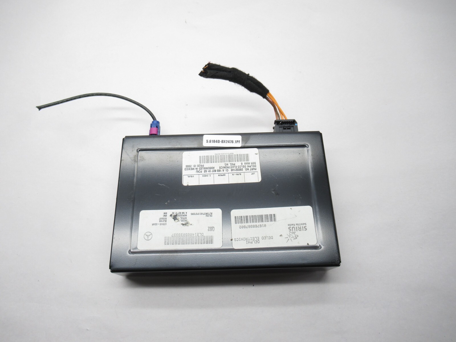 2006 MERCEDES Slk350 Satellite Sirius Radio Module OEM 28032140 