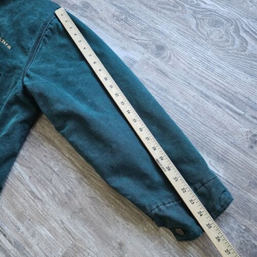 Carhartt Vintage Cacciatore Verde Tela Fienile Lavoro Coperta Foderata Cervo Grafica Fattoria Y2k - Foto 10 di 14