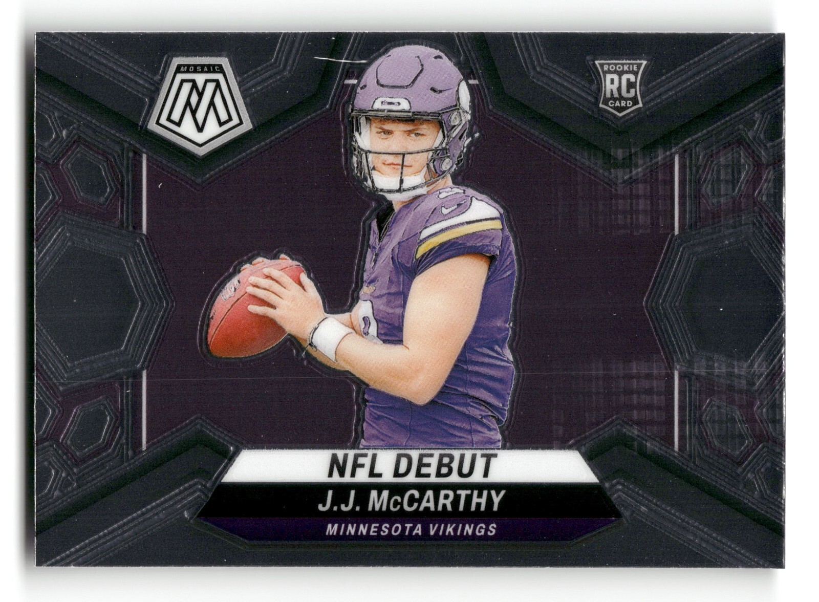 2024 Panini Mosaic Football -#275 J.J. McCarthy