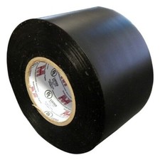 Black Commercial Grade Vinyl Electrical Tape - 2" x 66Ft Size - MORRIS-60202