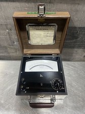 VINTAGE Hallmark Standards Inc Model HRD1A Milliamperes Amperes AC & DC Meter