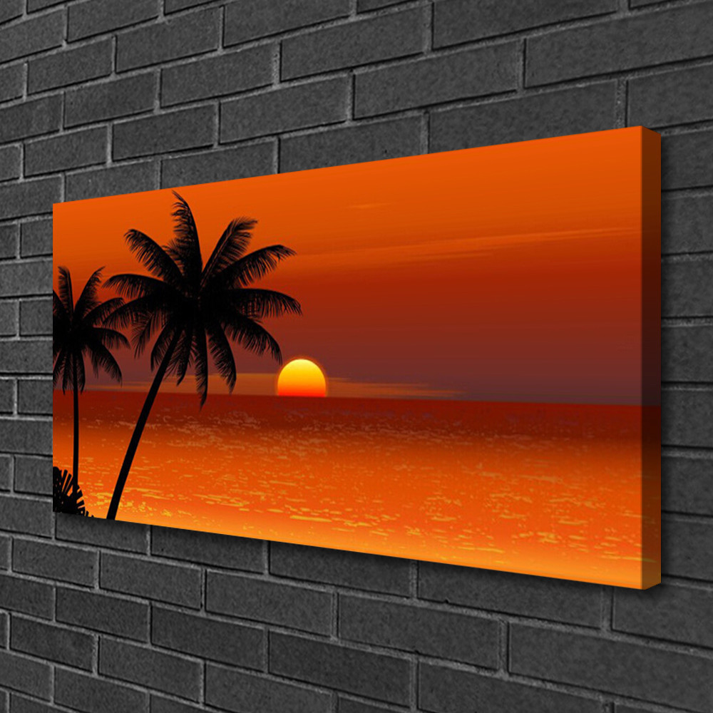 Tableau sur toile paysage de mer 100x50 pour illuminer un mur sombre
