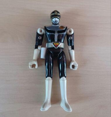 Power Rangers Dai Sentai Goggle V Chogokin Actionfigur schwarz BANDAI Vintage