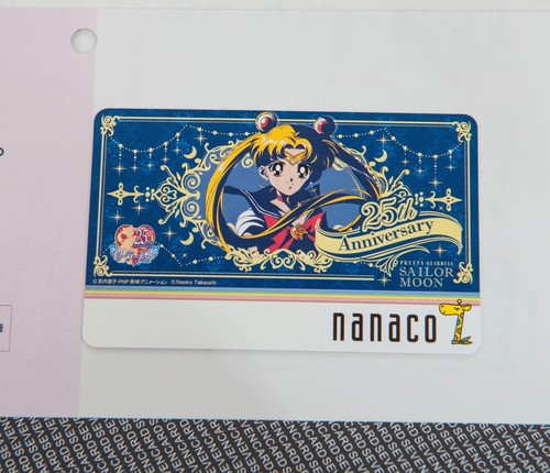 Sailor Moon 25th Anniversary Miniaturely Tablet Ltd Design Nanaco Card Japan Ebay