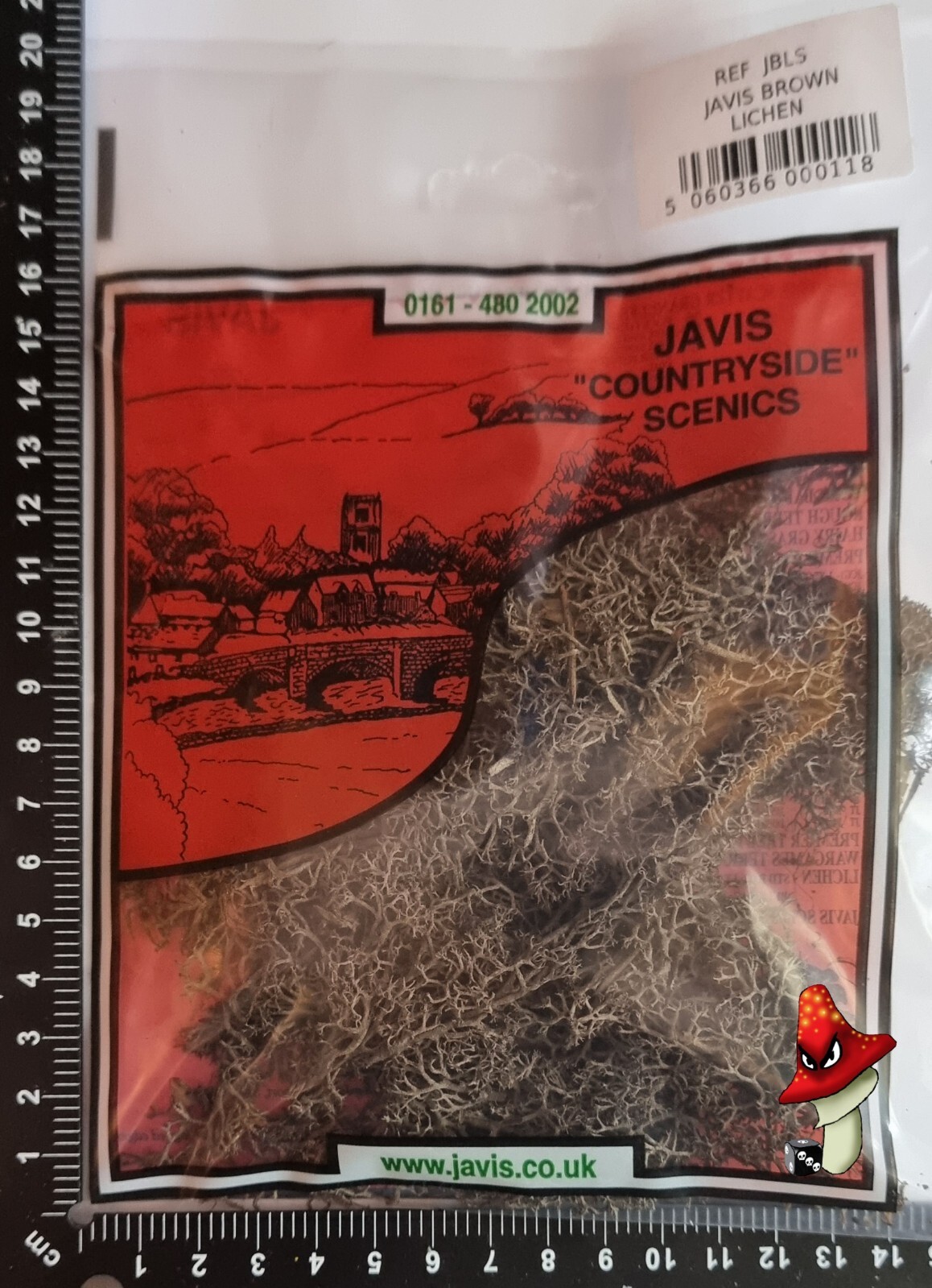 Javis Brown Lichen JBLS  wargames scenery railway layout terrain