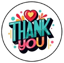 THANK YOU ENVELOPE SEALS LABELS STICKERS PARTY FAVORS