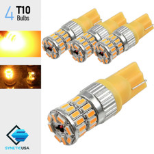 4x T10168921194 Side Marker Light 12v 3014 Chip Amber 36led Car Light Bulbs 4x T10168921194 Side Marker Light 12v 3014 Chip Amber 36led Car Light Bulbs