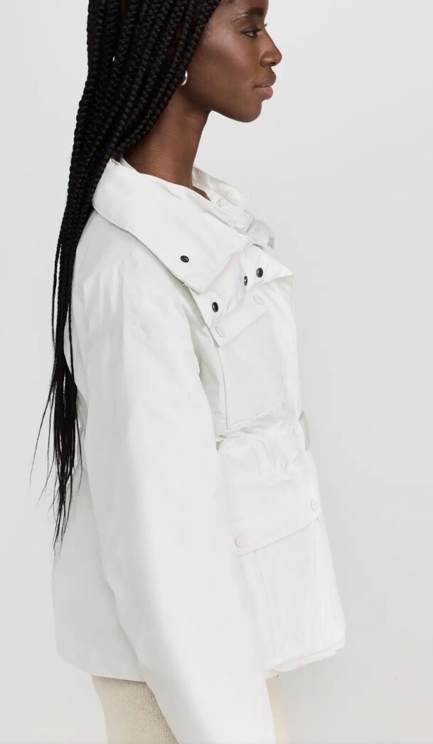 NWT Sweaty Betty Alps Ski Jacket Lily White Size Small image 6