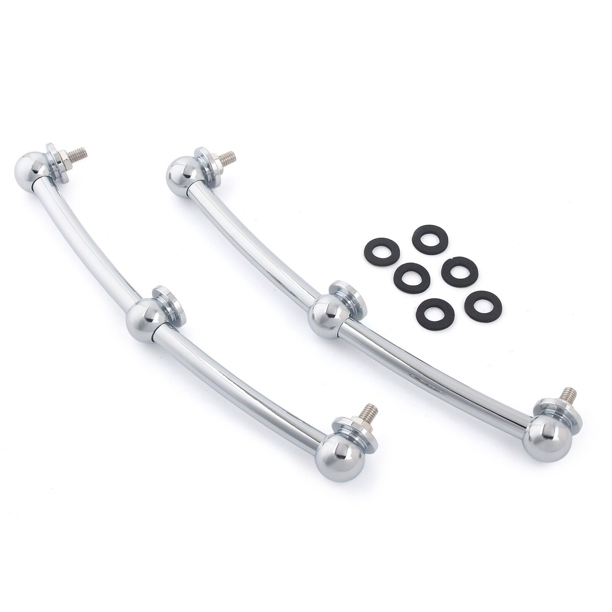 Chrome Front Fender Side Spear Trim Fit For Harley Heritage