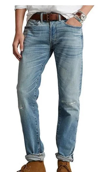 Polo Ralph Lauren Men s Sullivan Slim Fit Distressed Stretch Jeans