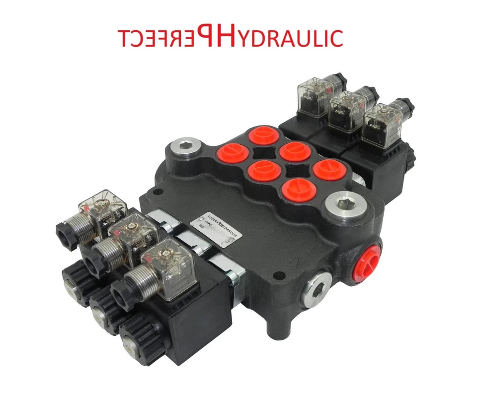 PERFECT HYDRAULIC Electromagnetic control unit 03Z80 12VDC 80L electric hydraulic valve DA