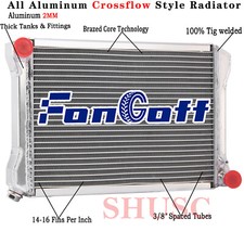 Aluminum 3 Row Radiator For 1967-1974 1968 1969 1970 Mg Midget 1275 1.3l L4 Mt.