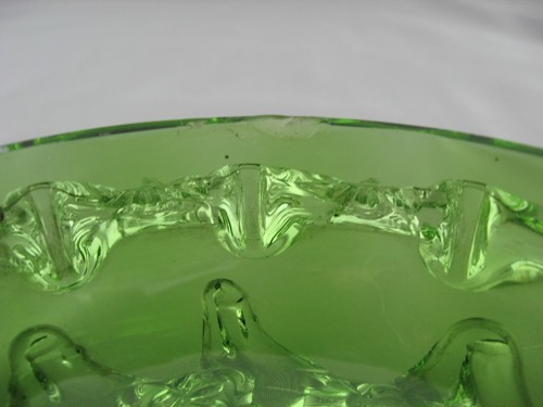 Decorative Glass Footed Bowl - Picture 8 of 8