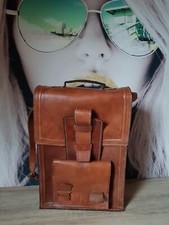 SAC BANDOULIÈRE VINTAGE MARRON SACOCHE ANCIENNE CUIR