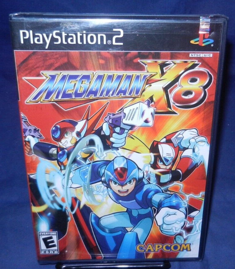 PS2; NEW, Factory Sealed, Mega Man X8, Capcom, Rated E, Free