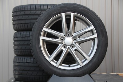 VW Bus T5 T6 T6.1 Shuttle Satz 18 Zoll Räder Alufelgen X10X grau Sommerreifen